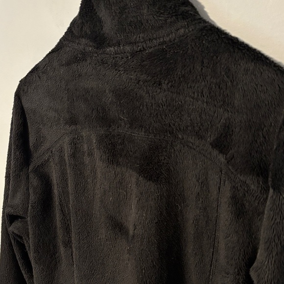 Free Country Black Fuzzy Warm Fleece Jacket Outdoor Hiking Active - Picture 6 of 8